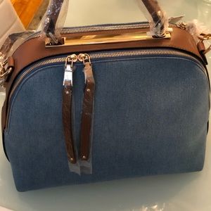 Denim purse